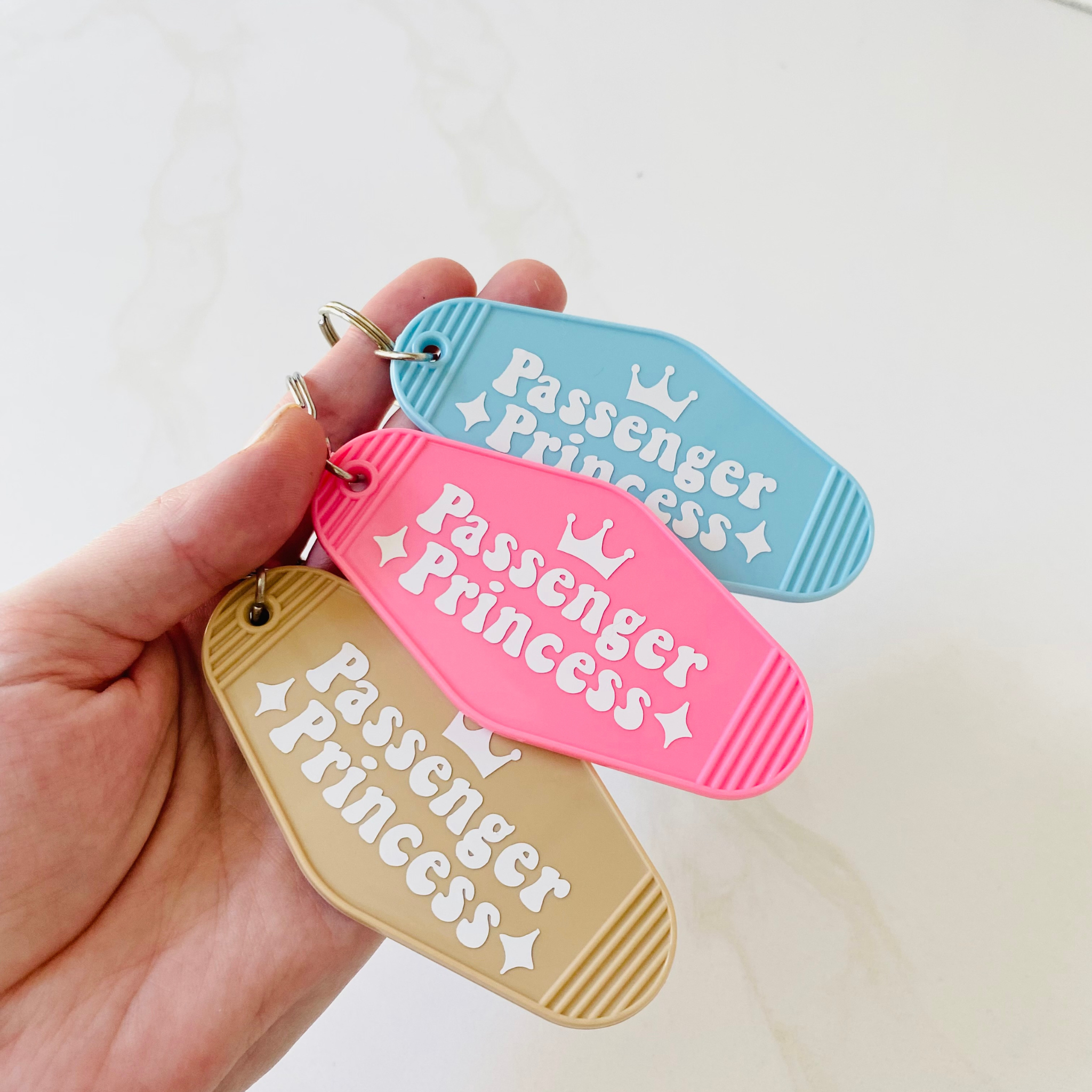 Passenger Princess Motel Keychain