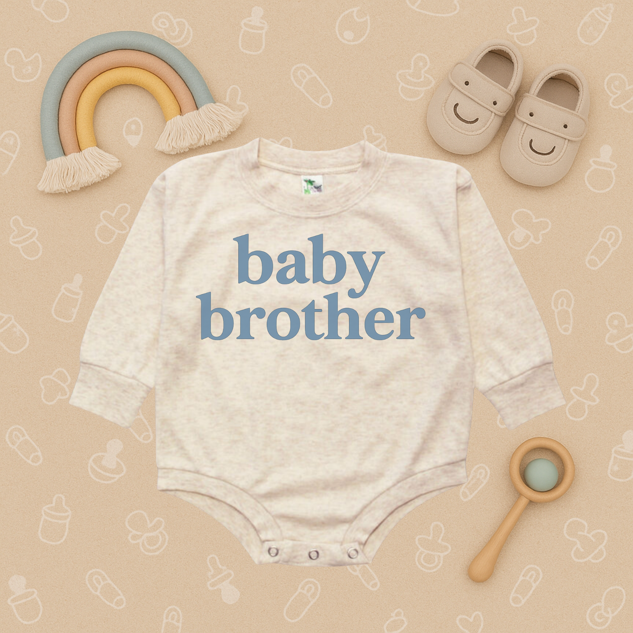 Baby Brother Bubble Romper