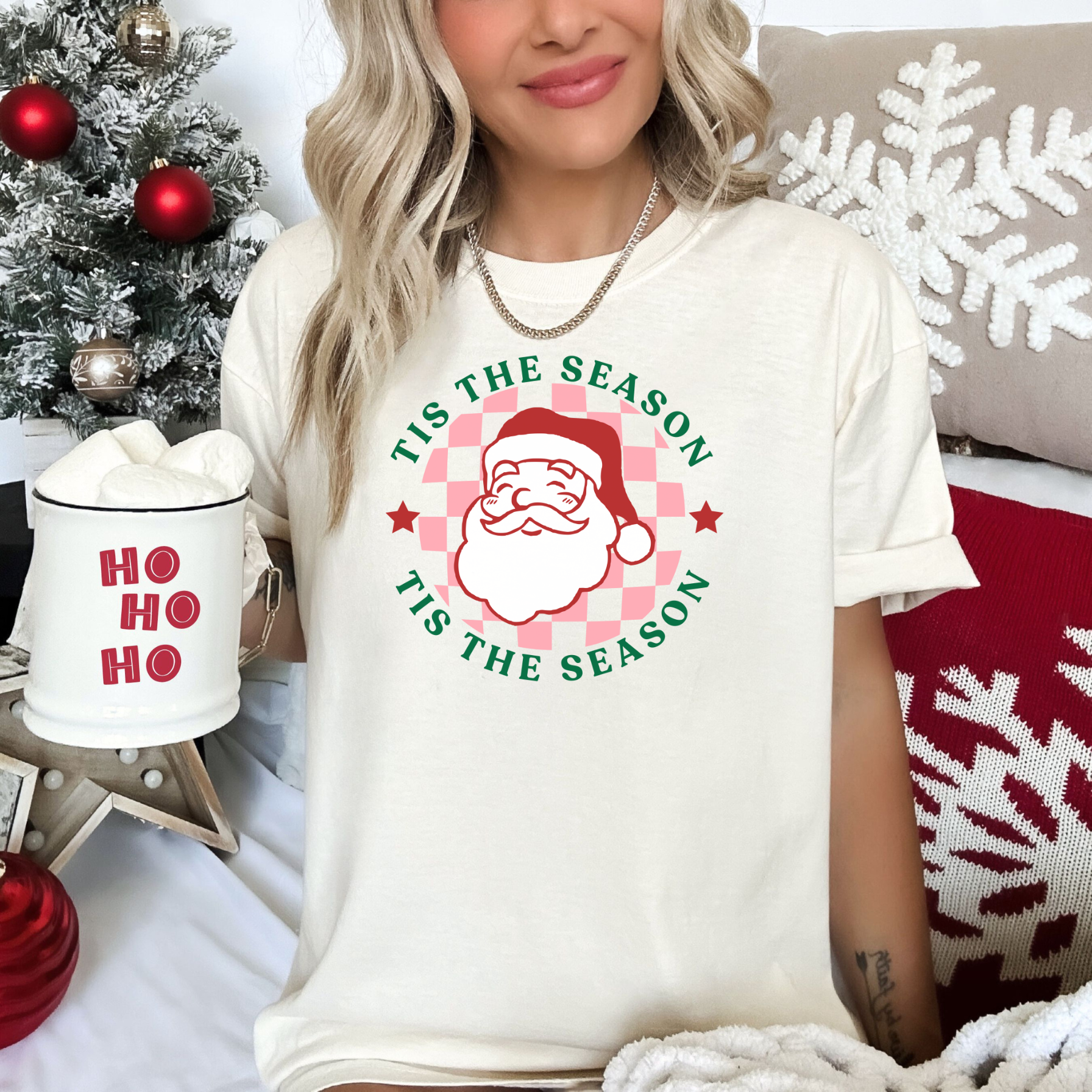 Santa Tis the Season T-Shirt