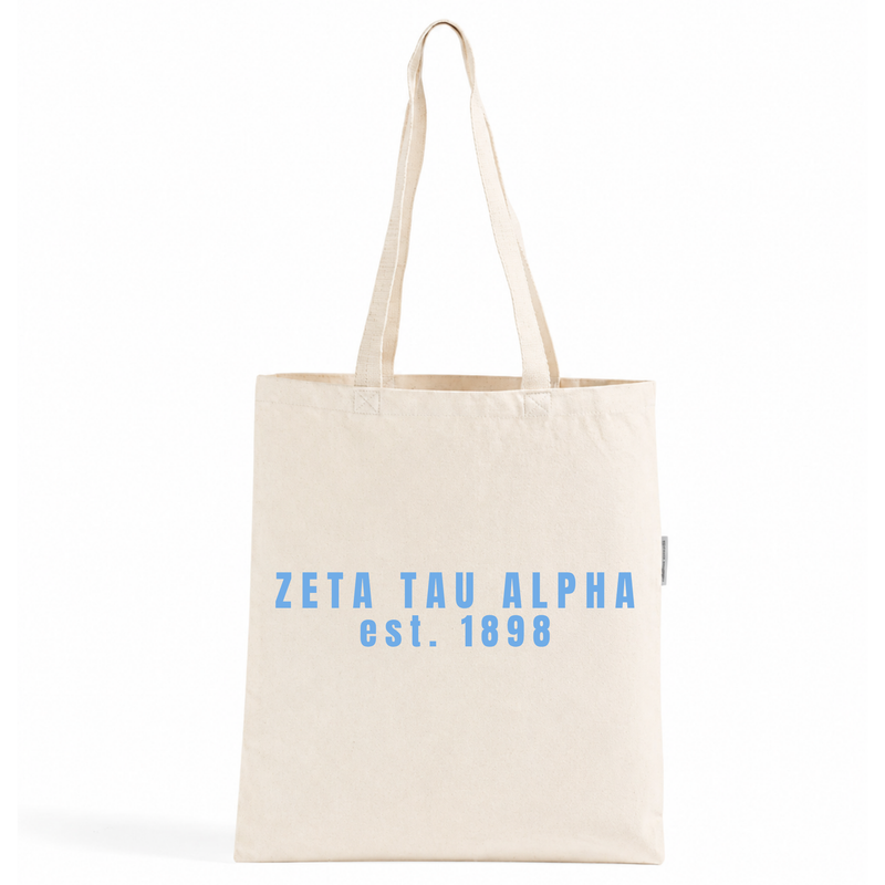 Zeta Tau Alpha Collegiate Tote Bag