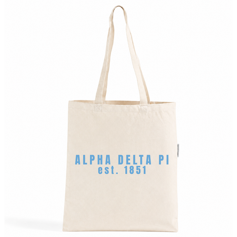 Alpha Delta Pi Collegiate Tote Bag