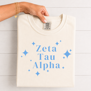 Zeta Tau Alpha Stars T-Shirt