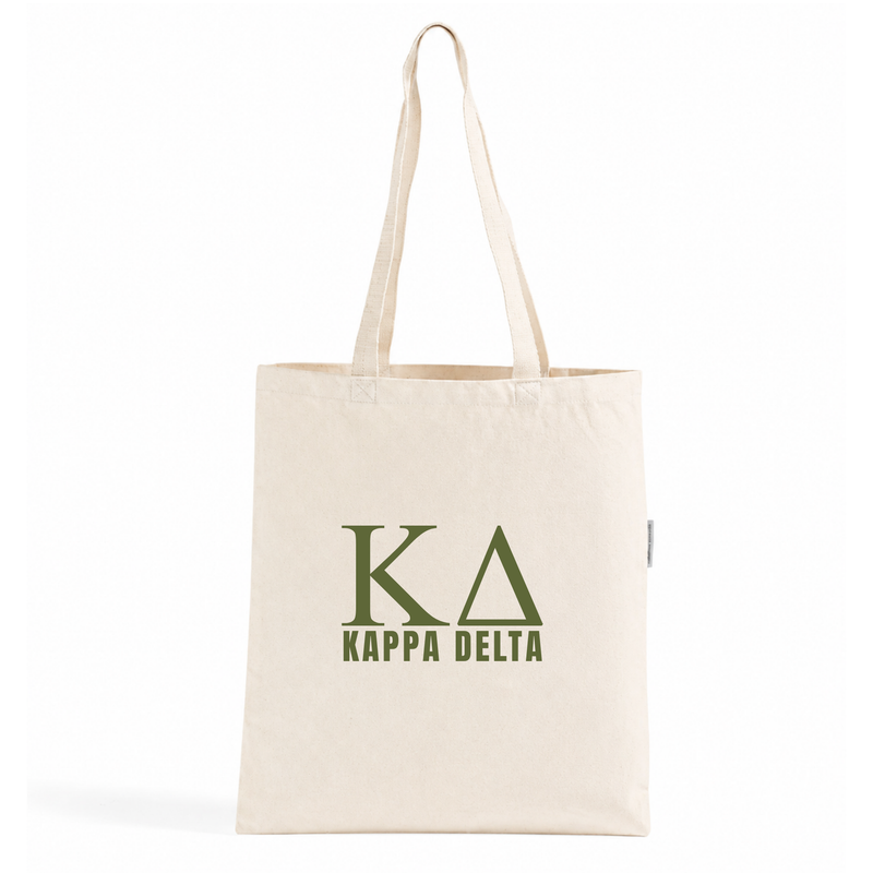 Kappa Delta Letters Tote Bag