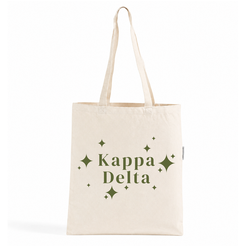 Kappa Delta Stars Tote Bag