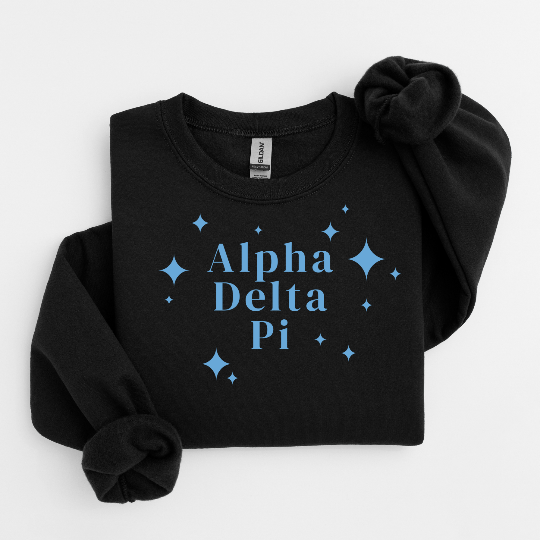 Alpha Delta Pi Blue Stars Sweater