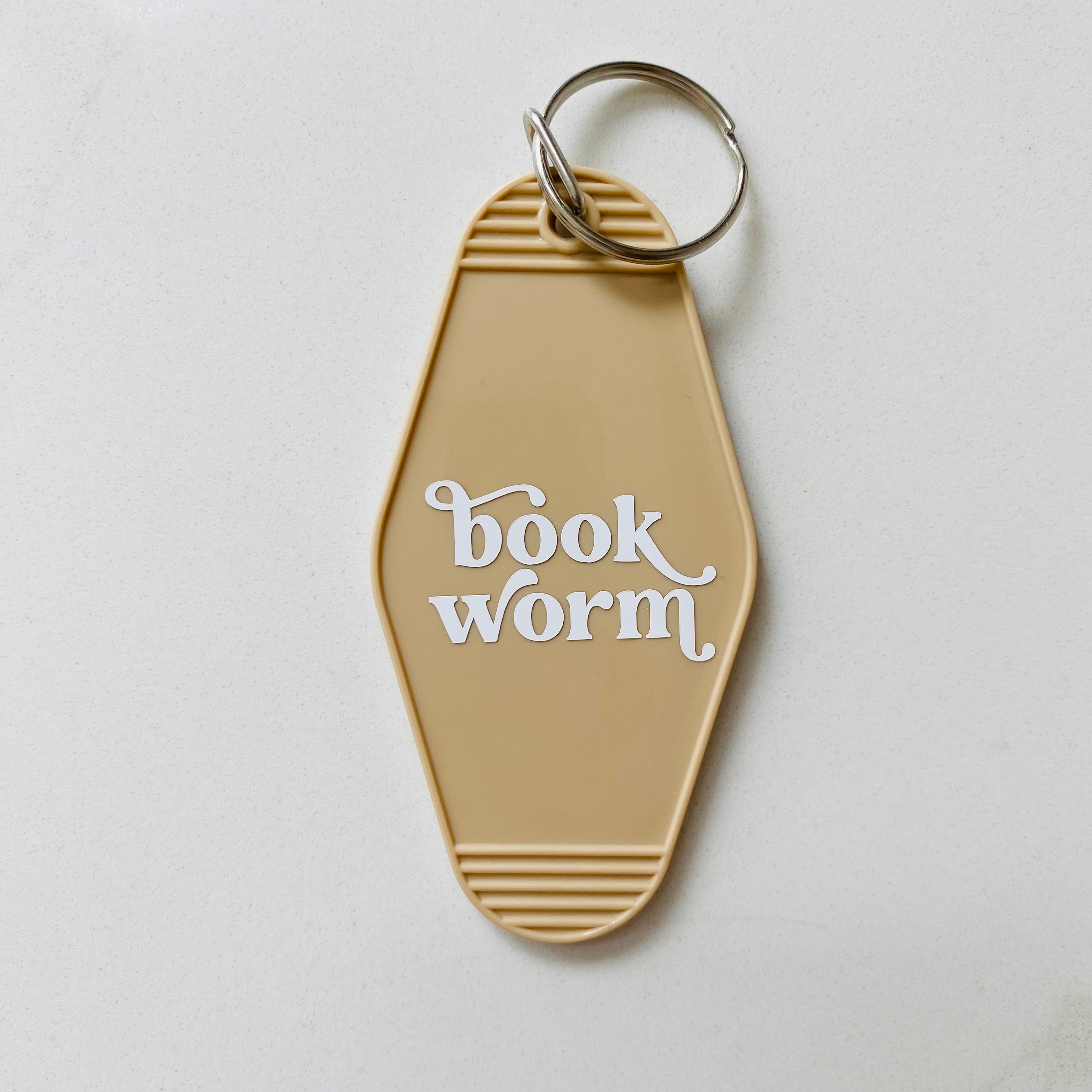 Book Worm Keychain