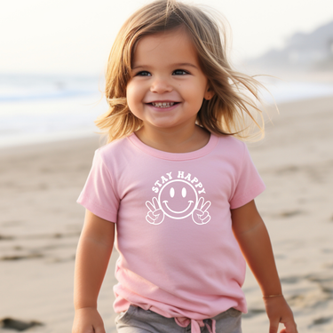Stay Happy Toddler T-Shirt