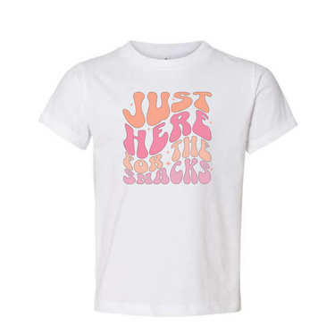 Just Here for the Snacks Toddler T-Shirt