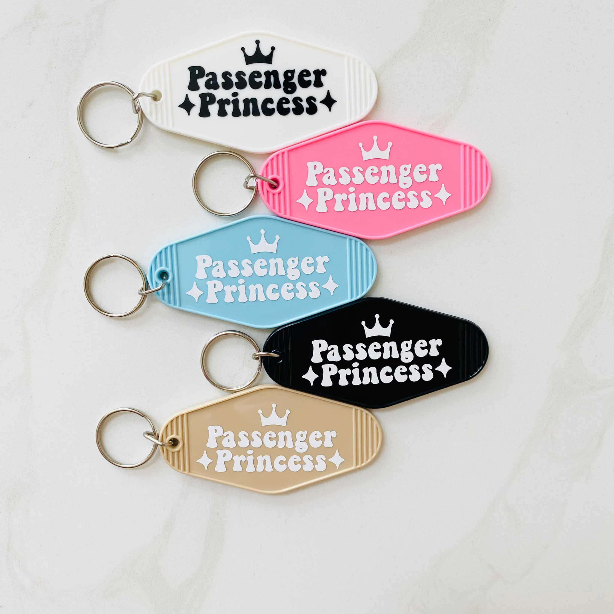 Passenger Princess Motel Keychain