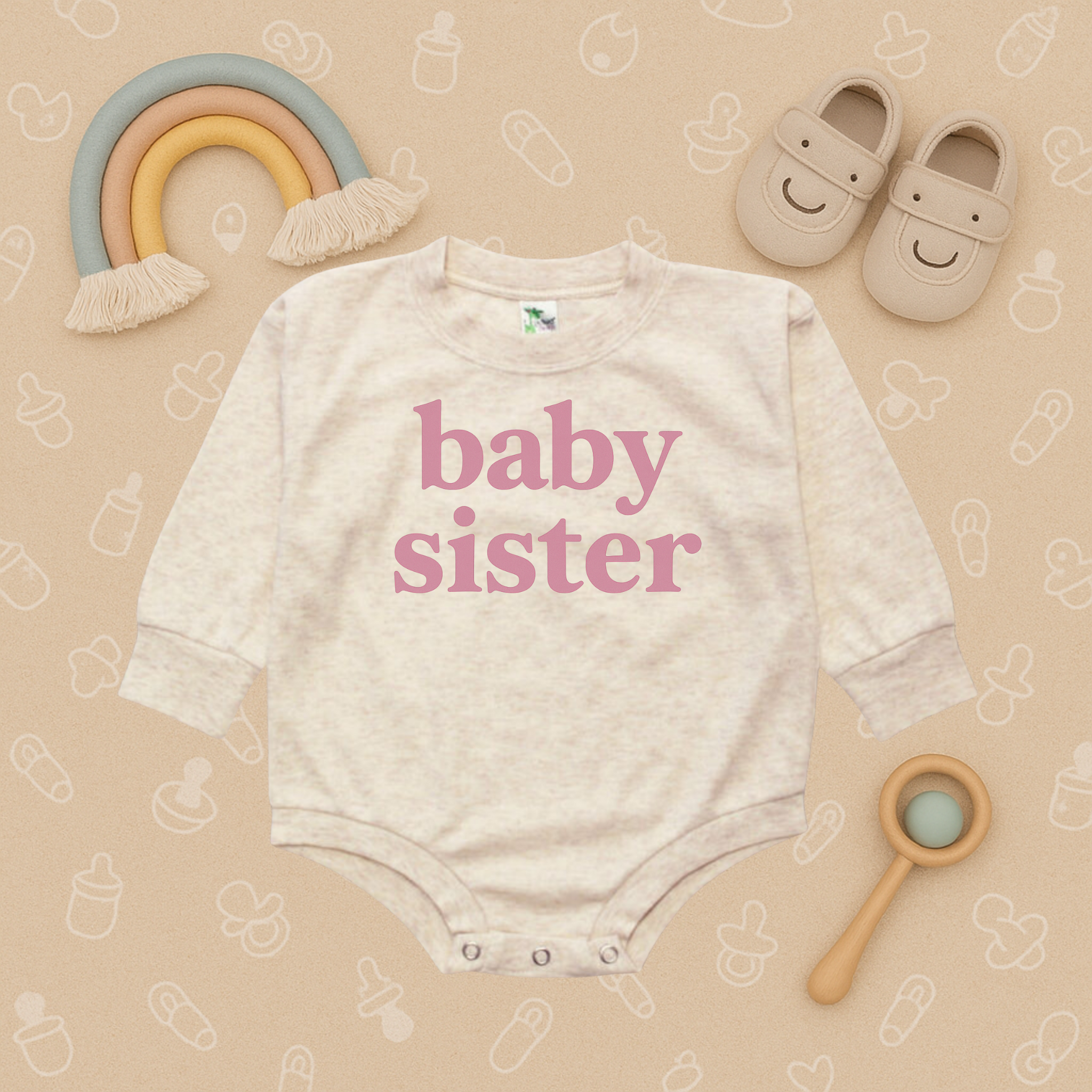 Baby Sister Bubble Romper