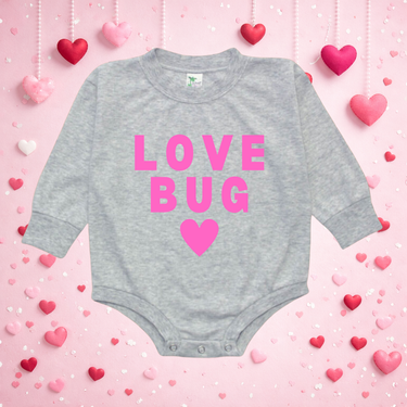 Love Bug Bubble Romper