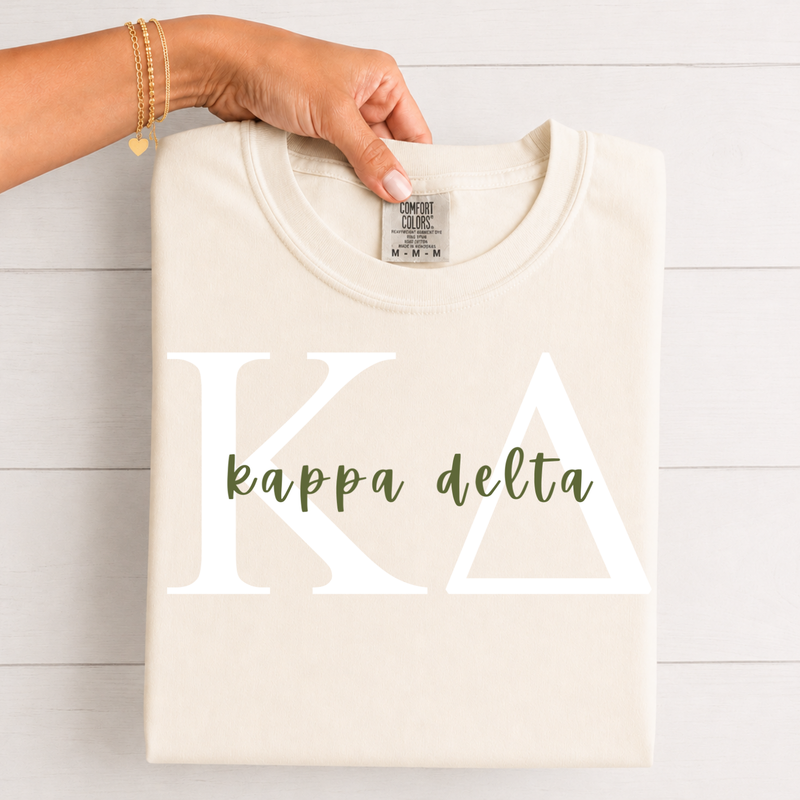 Kappa Delta Classic Letters T-Shirt