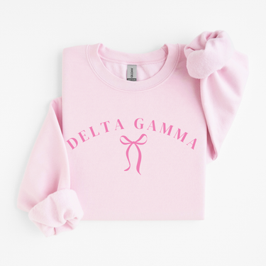 Delta Gamma Pink Ribbon Sweater