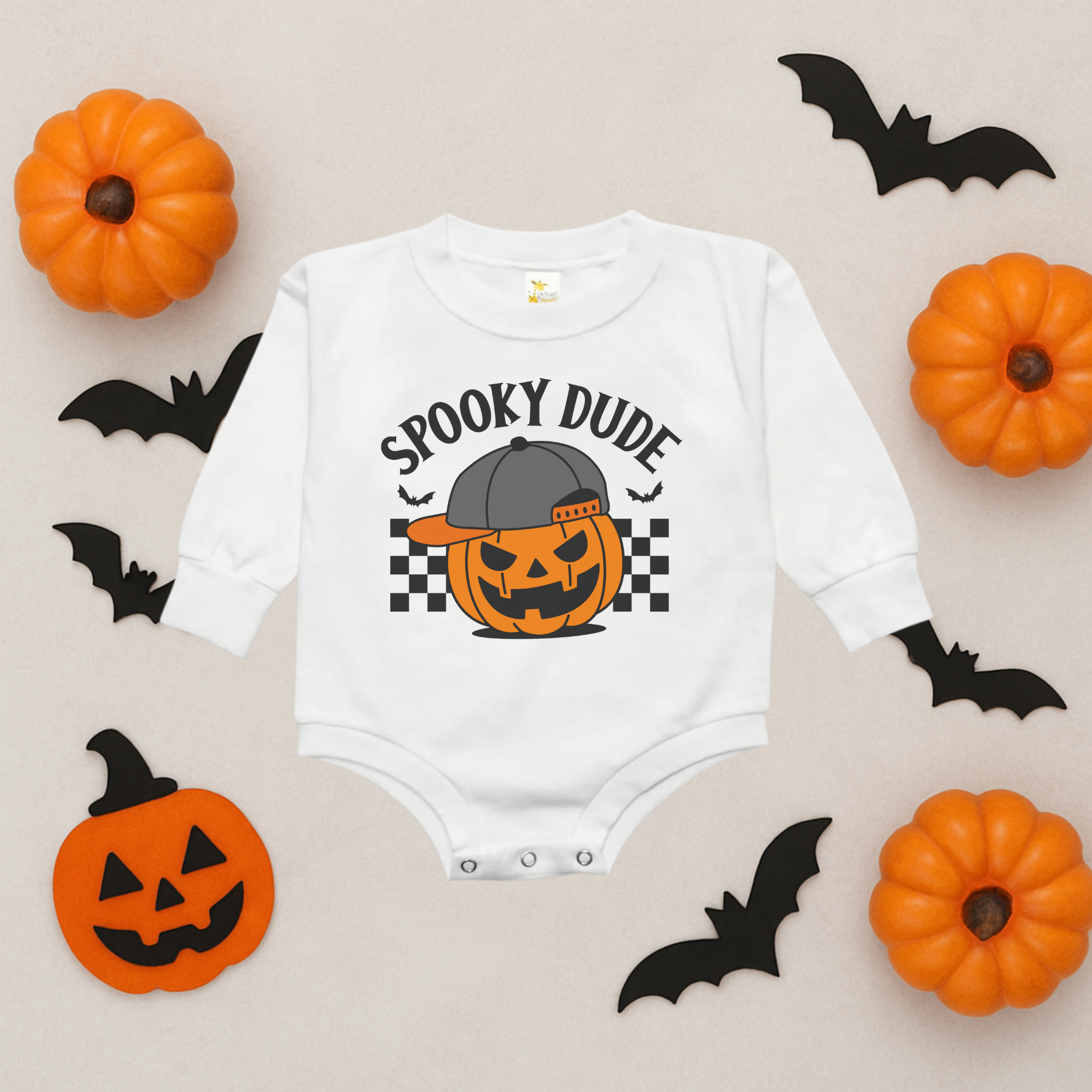 Spooky Dude Bubble Romper