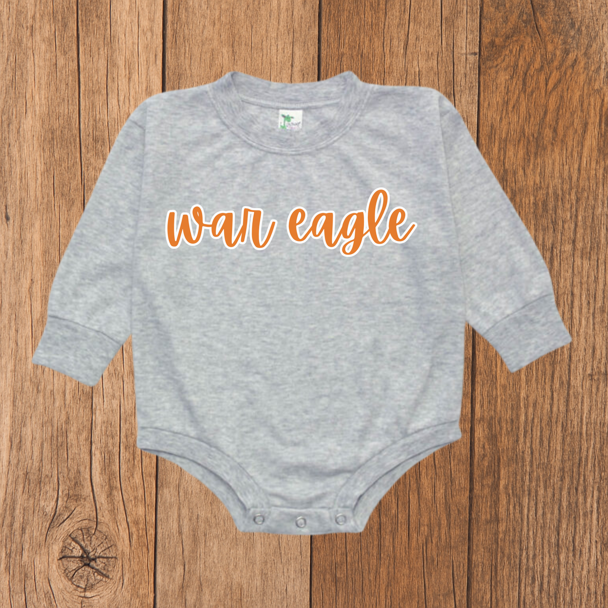 Auburn War Eagle Bubble Romper