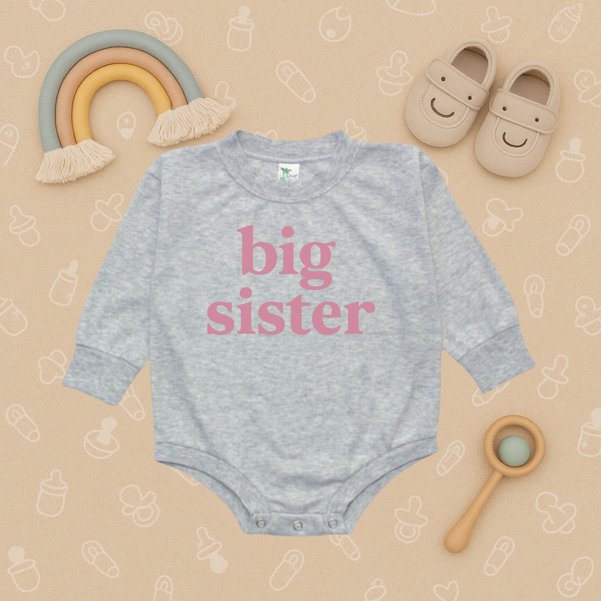 Big Sister Bubble Romper