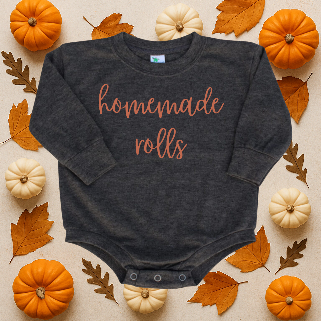 Homemade Rolls Bubble Romper