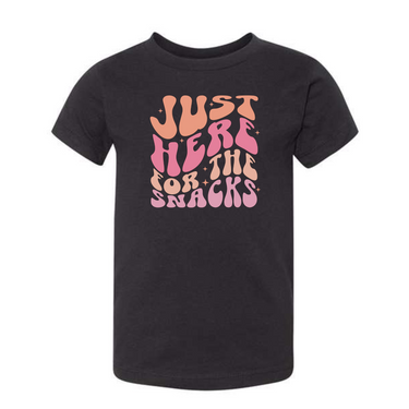 Just Here for the Snacks Toddler T-Shirt