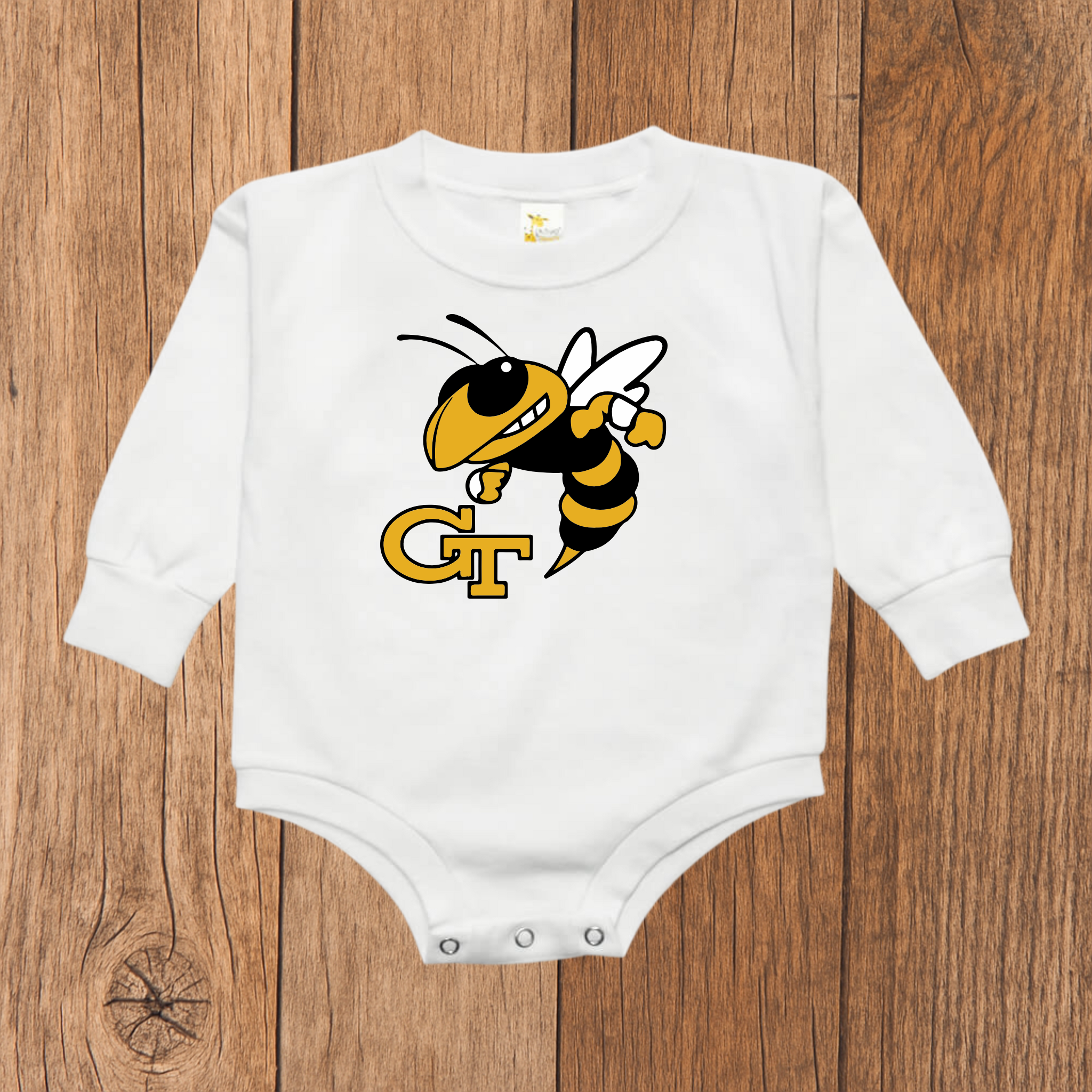 Georgia Tech Buzz Bubble Romper