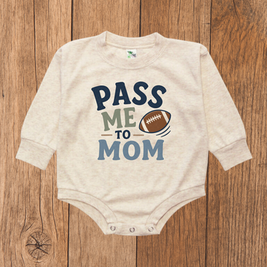Pass Me to Mom Bubble Romper