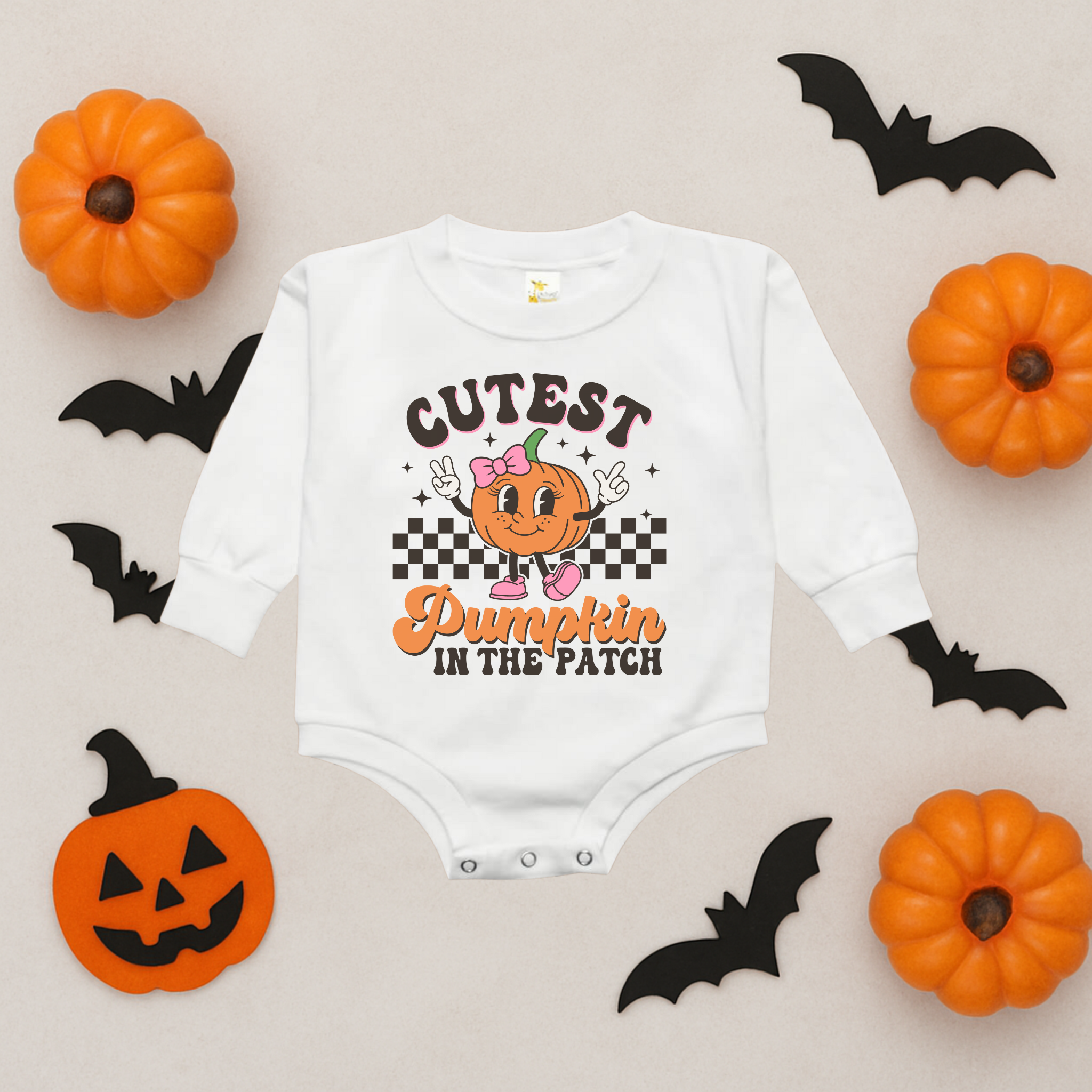 Cutest Pumpkin in the Patch Bubble Romper