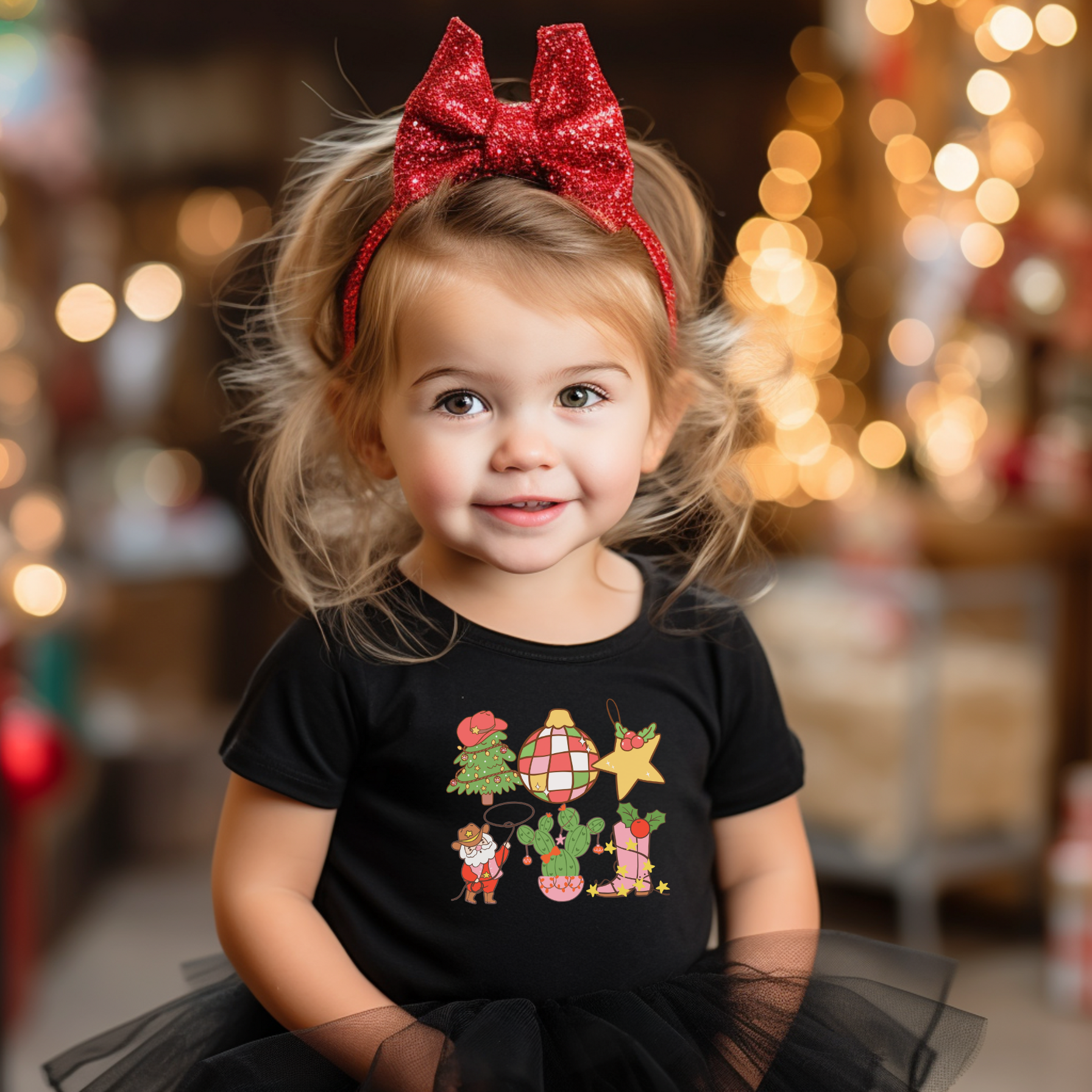 Cowboy Christmas Toddler T-Shirt