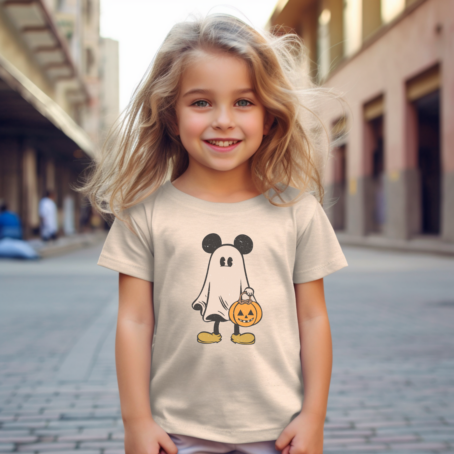 Ghost Mouse Ears Toddler T-Shirt