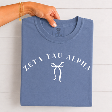 Zeta Tau Alpha Ribbon T-Shirt