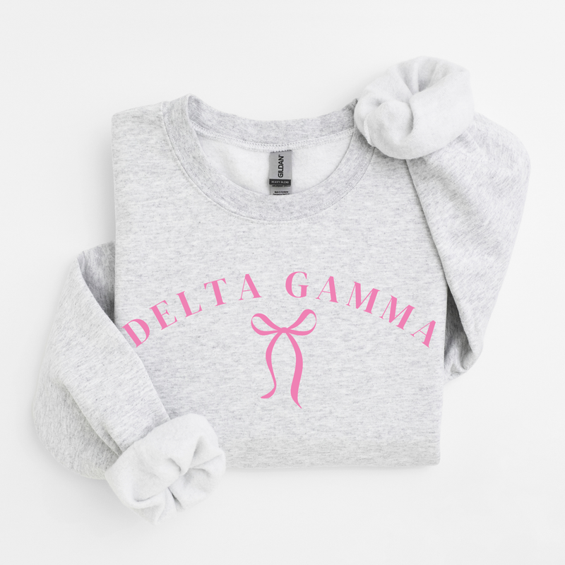 Delta Gamma Pink Ribbon Sweater