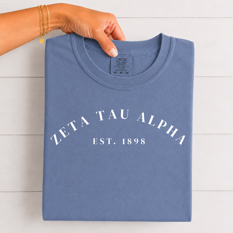 Zeta Tau Alpha Established T-Shirt