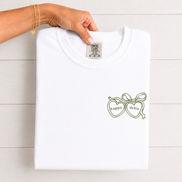 Kappa Delta Heart Locket T-Shirt