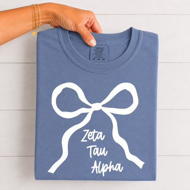Zeta Tau Alpha Bow T-Shirt