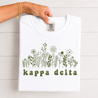 Kappa Delta Flowers T-Shirt