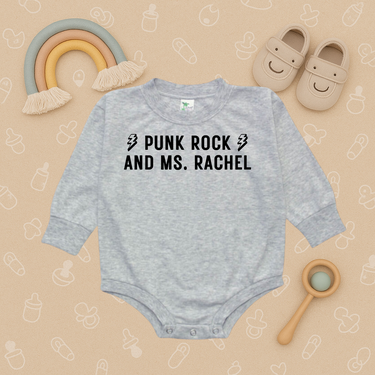 Punk Rock and Ms.Rachel Bubble Romper