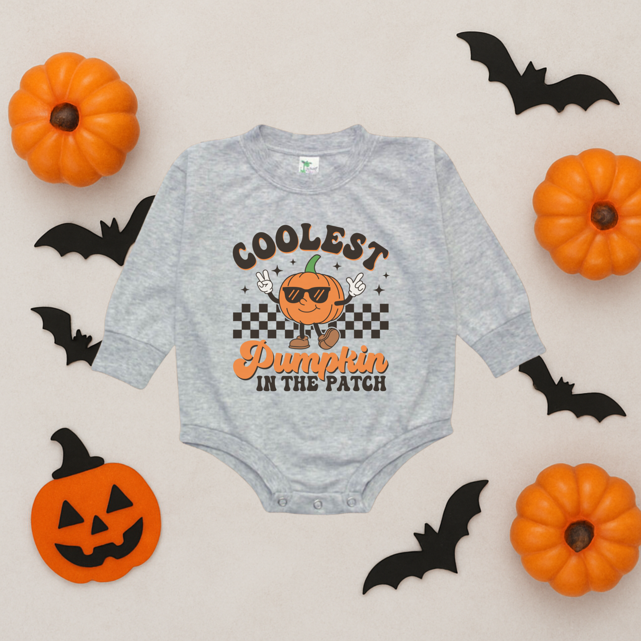 Coolest Pumpkin in the Patch Bubble Romper