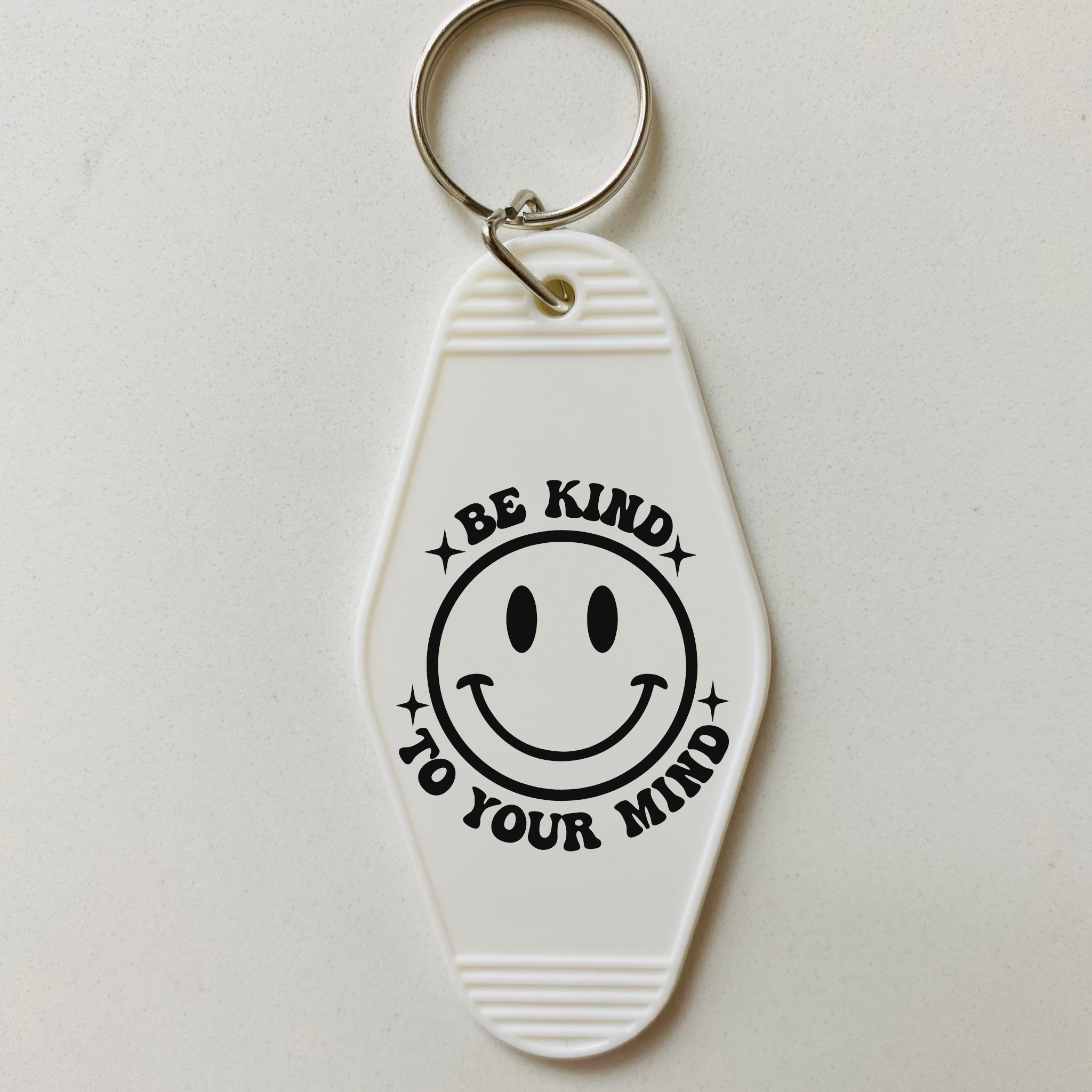 Be Kind to Your Mind Motel Keychain