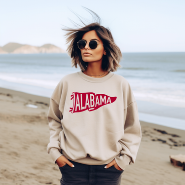 Alabama Pennant Sweater