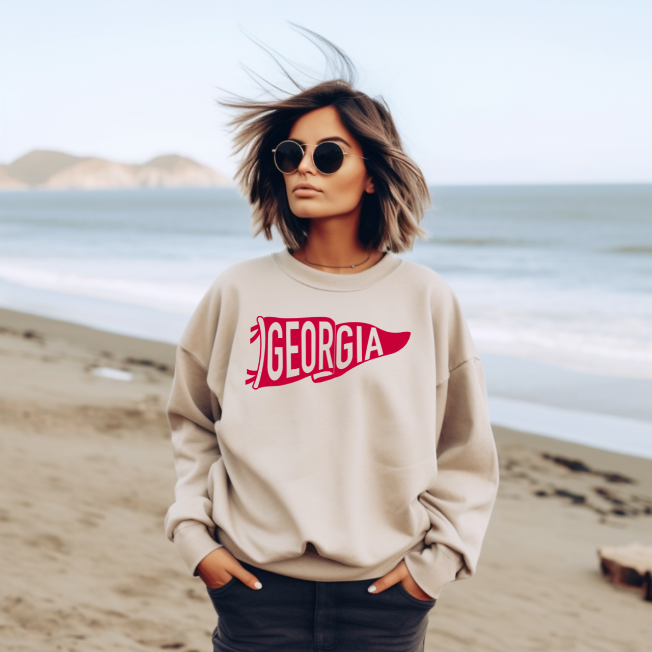 Georgia Pennant Sweater
