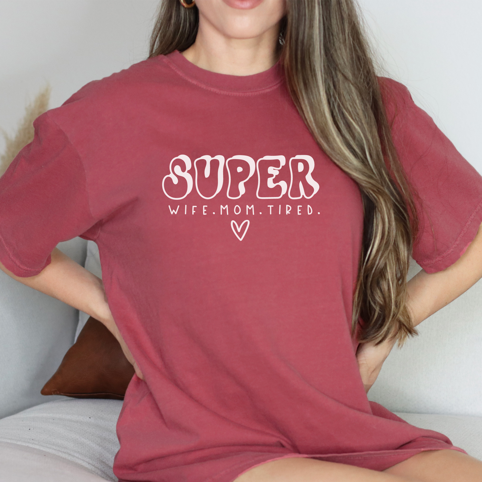 Super Wife Super Mom Super Tired T-Shirt