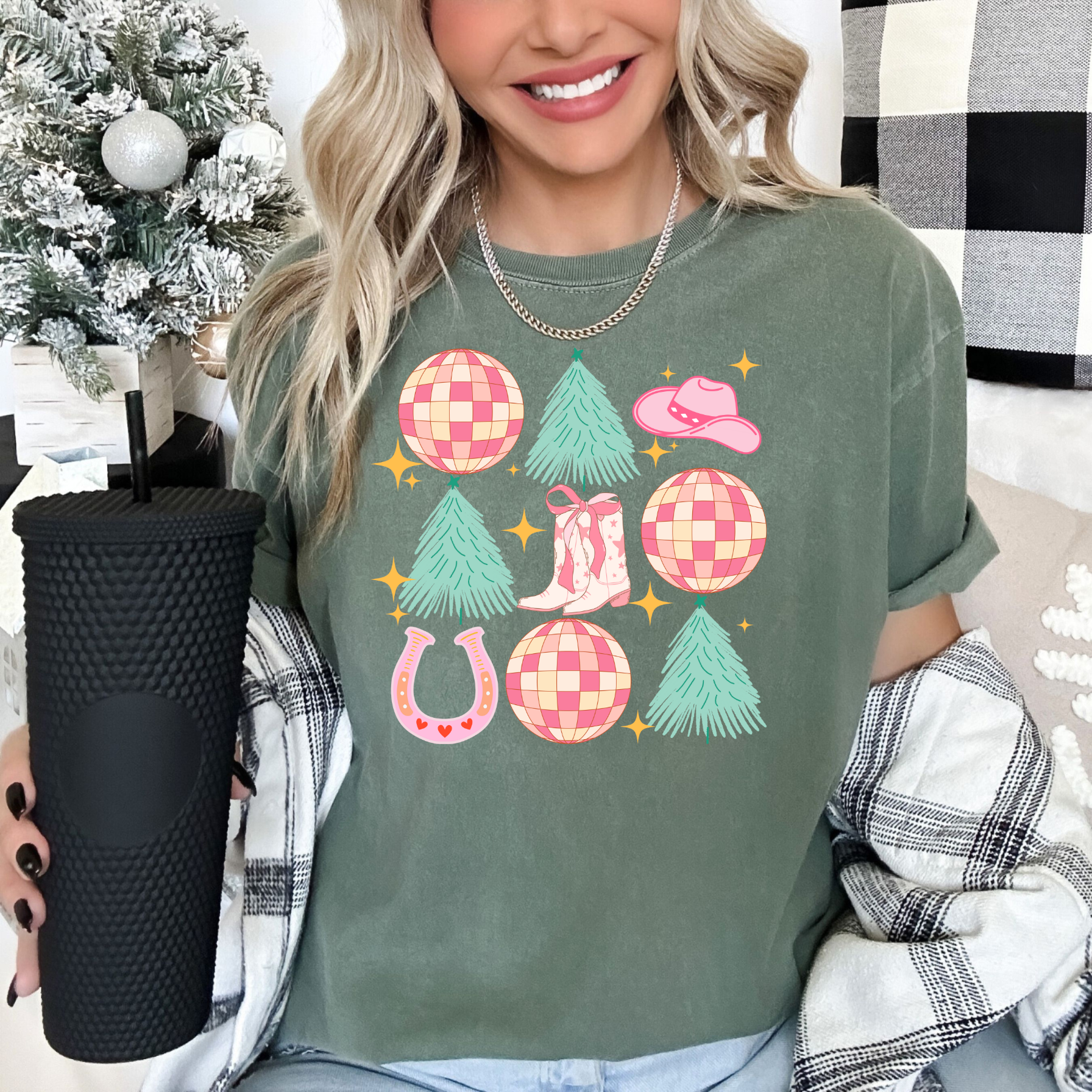 Retro Christmas Disco T-Shirt