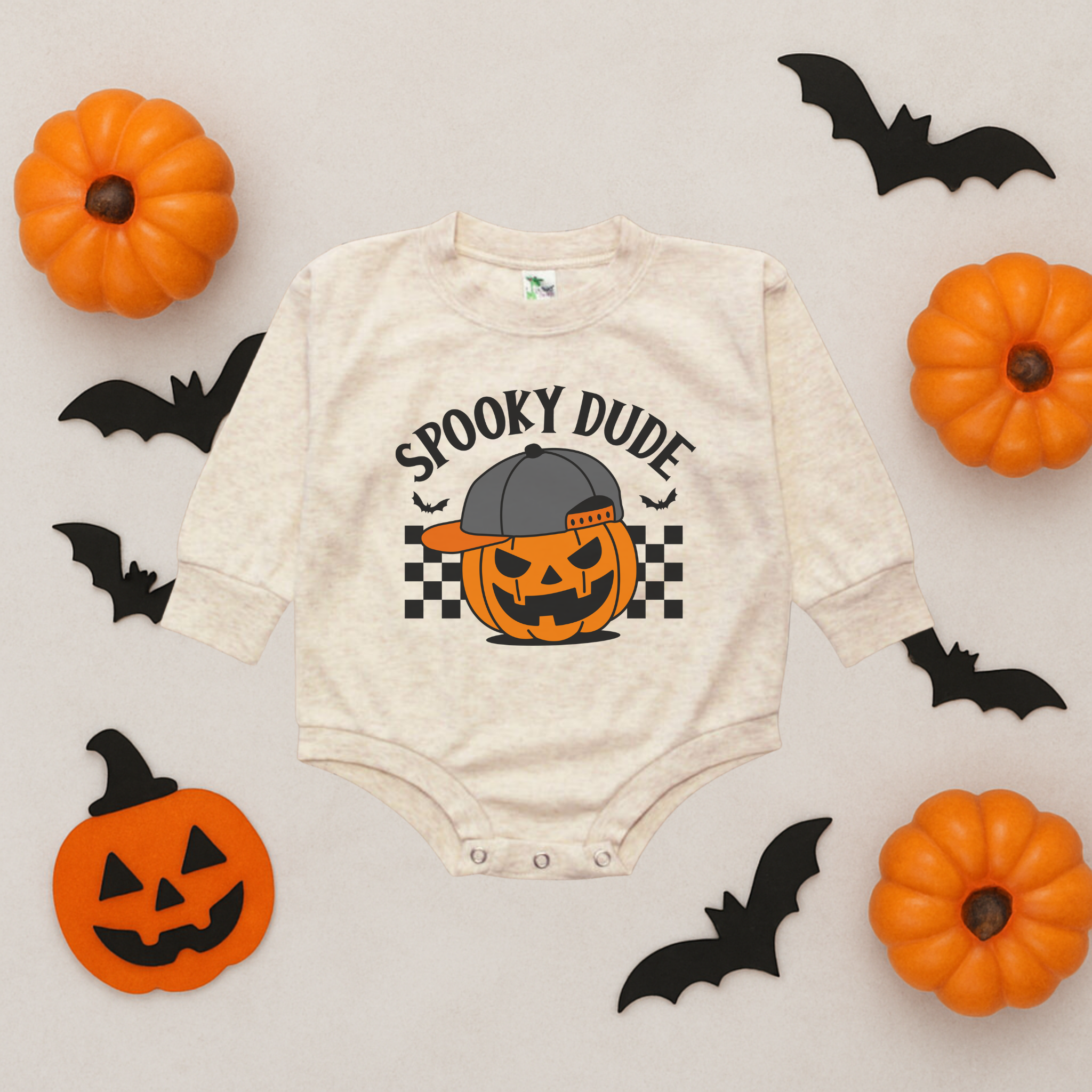 Spooky Dude Bubble Romper