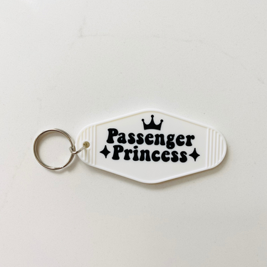 Passenger Princess Motel Keychain with Tassel