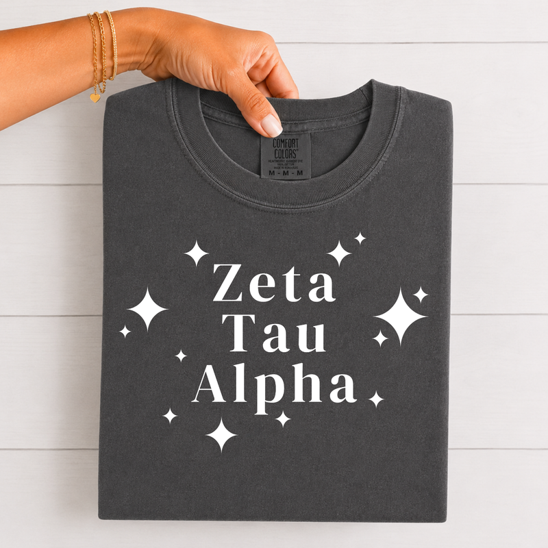 Zeta Tau Alpha Stars T-Shirt
