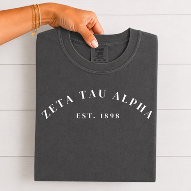 Zeta Tau Alpha Established T-Shirt