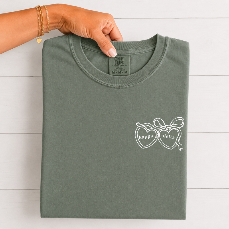 Kappa Delta Heart Locket T-Shirt