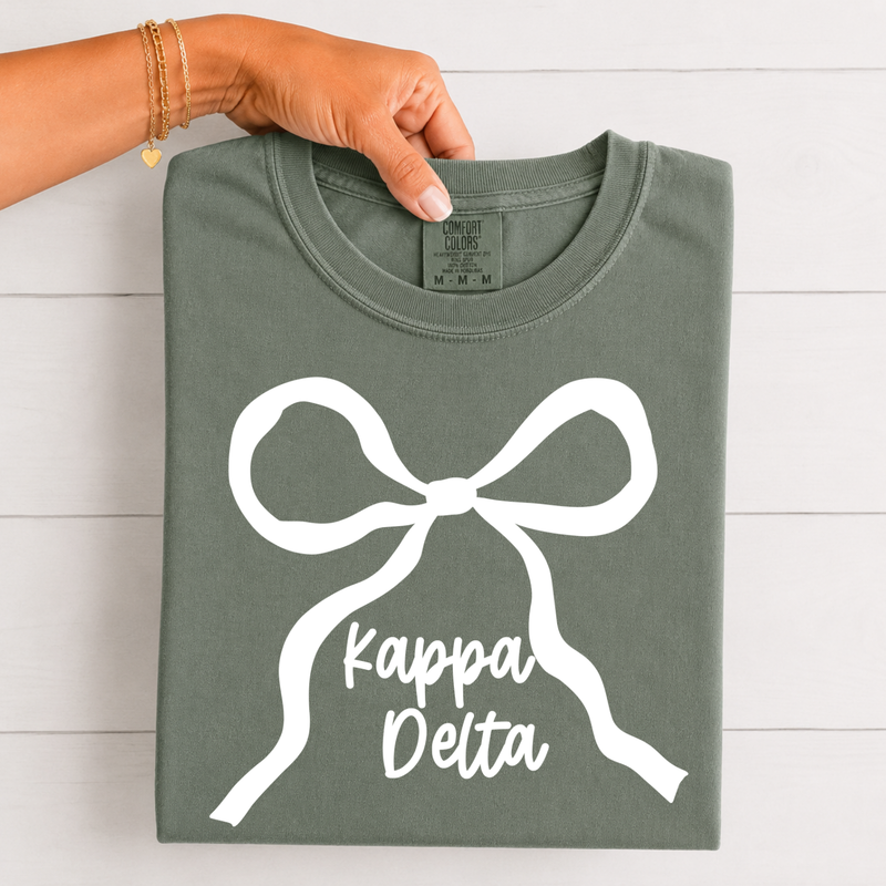 Kappa Delta Bow T-Shirt