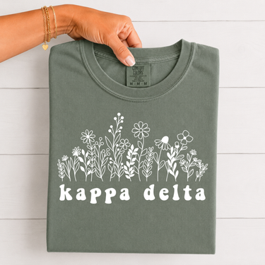 Kappa Delta Flowers T-Shirt