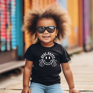 Stay Happy Toddler T-Shirt