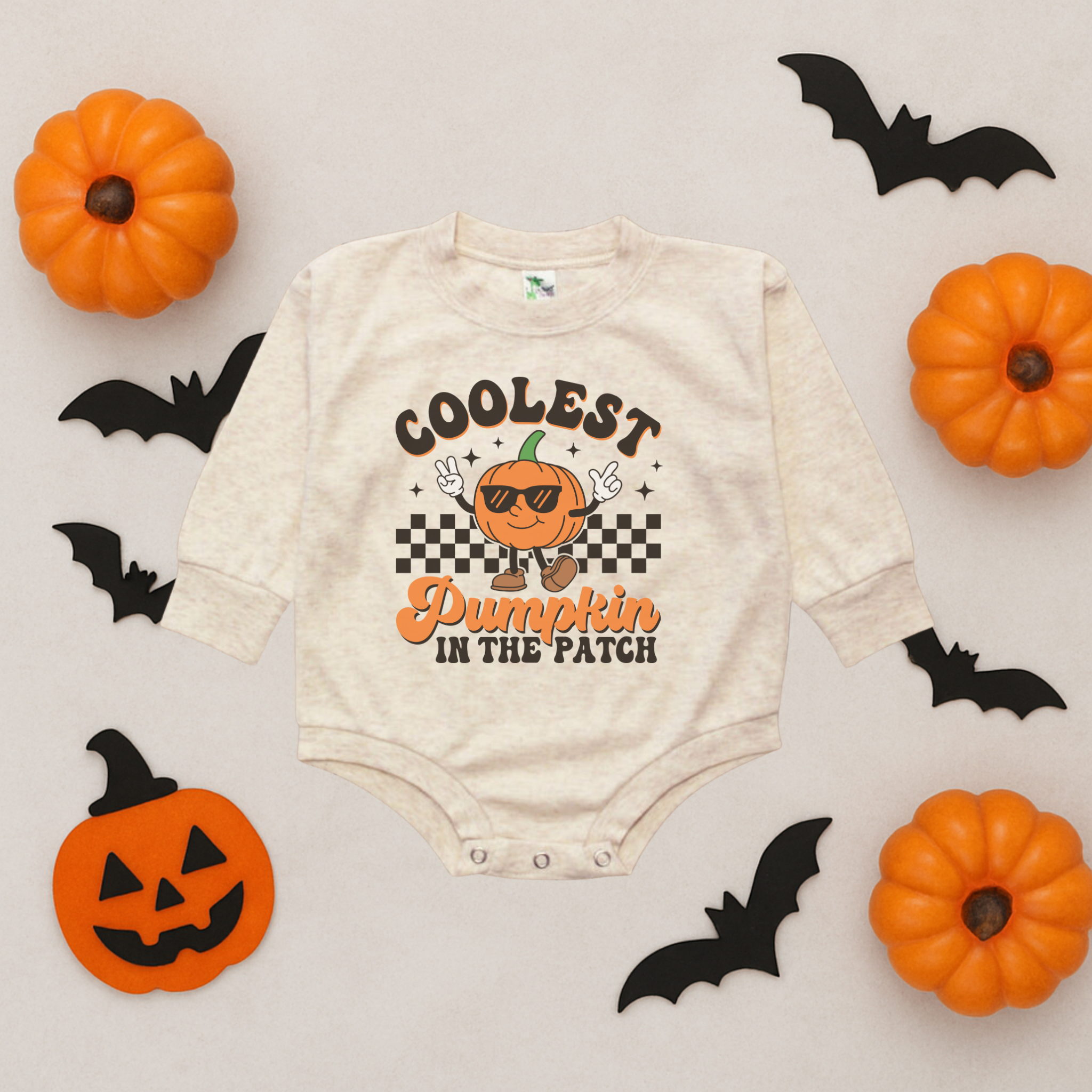 Coolest Pumpkin in the Patch Bubble Romper