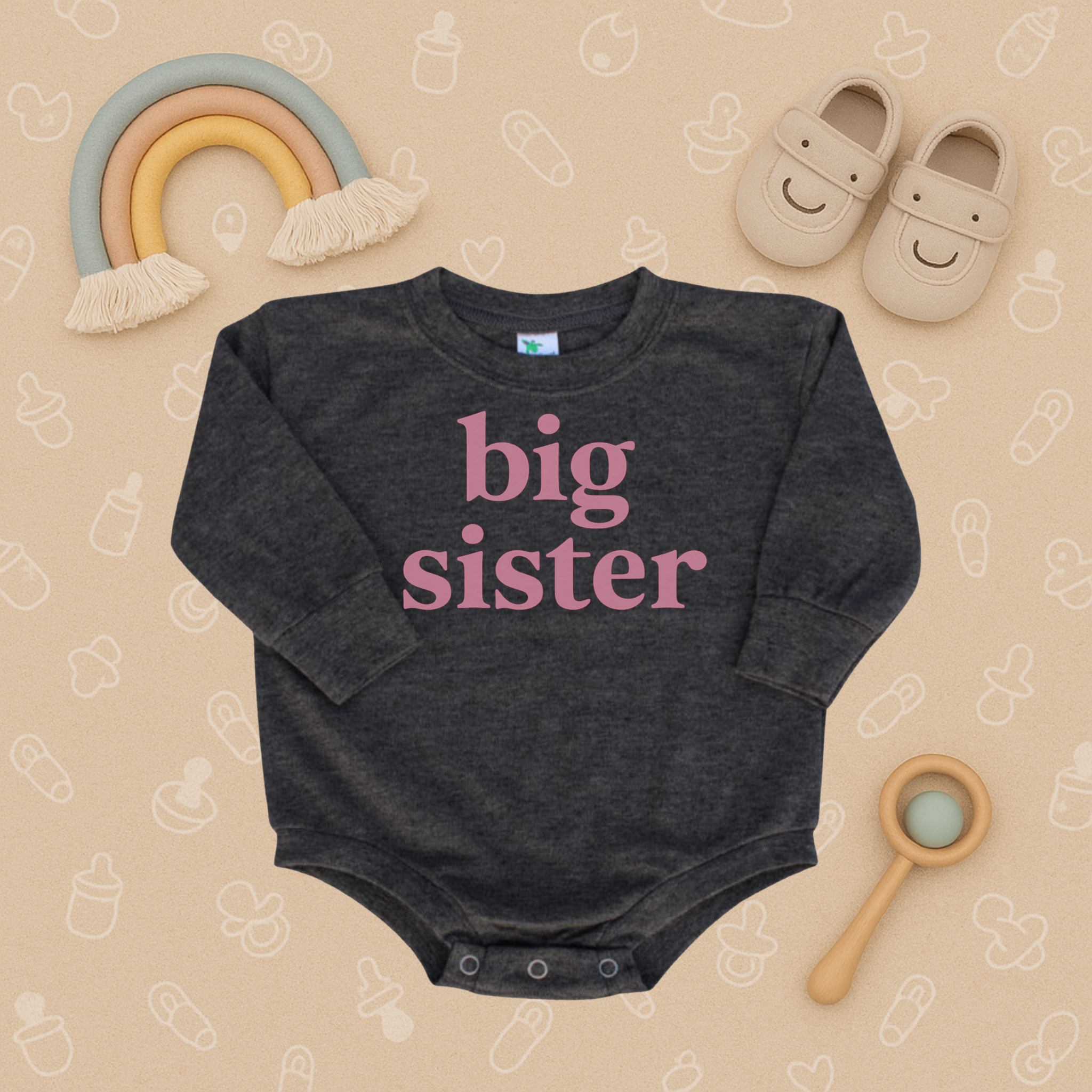 Big Sister Bubble Romper